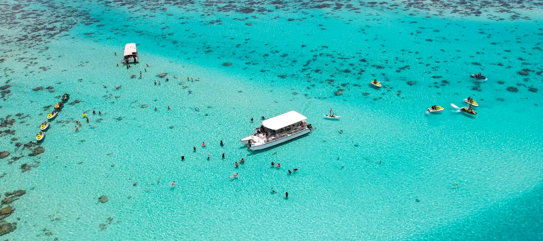 Excursion sur le lagon